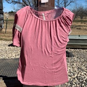 Simply irresistible off the shoulder shirt